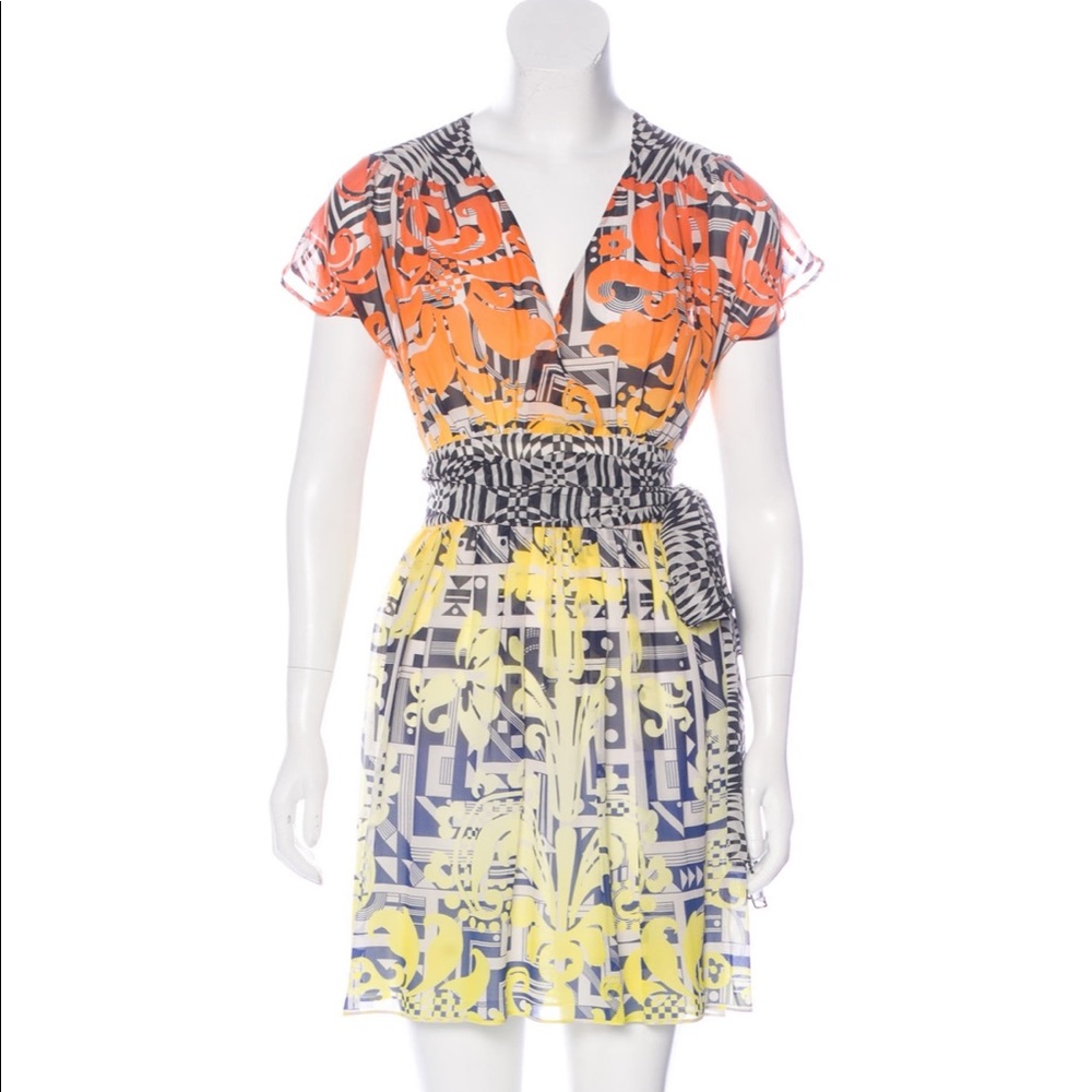 Matthew Williamson silk dress